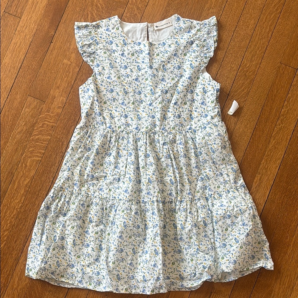 NWT Floral Ruffle Dress